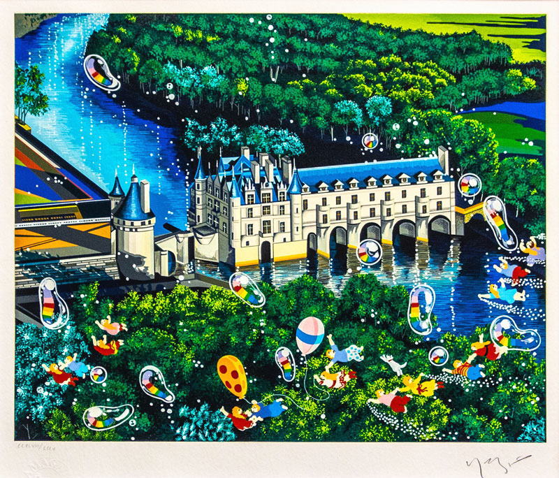 ヒロ ヤマガタ マリッジ／結婚式 超レア品 シルクスクリーン 版画 自筆