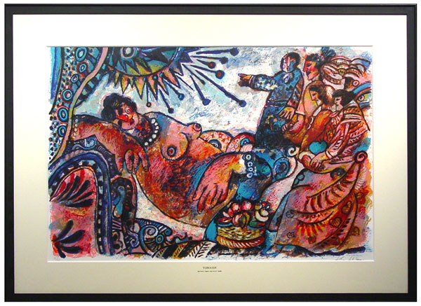 楽天市場】トビアス『バビロンの夜明け』リトグラフ（石版画） : 内田画廊