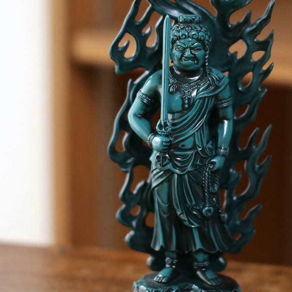 不動明王 銅製21センチ厨子付 楽天市場】仏像 厨子入 不動明王 純