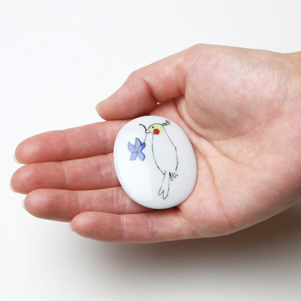 楽天市場】KUTANI SEAL ／ クタニシール 九谷焼 小鳥のブローチ