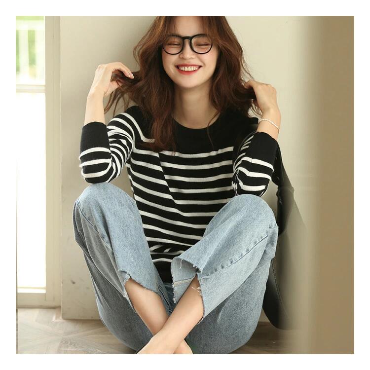 楽天市場】【クーポンで35％OFF】ボーダー カットソー 長袖 レディース