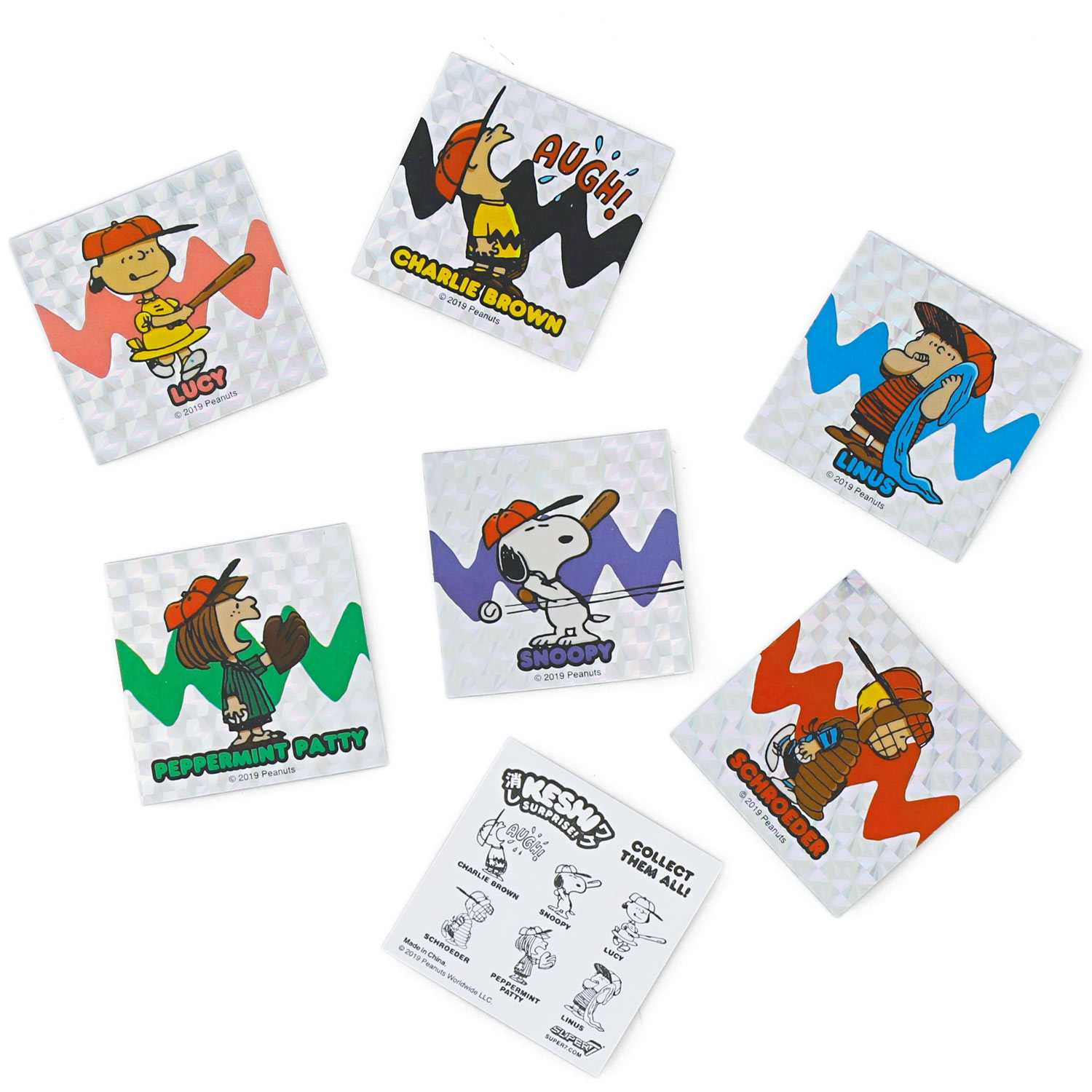 楽天市場】Super7 Peanuts Keshi Surprise - Baseball Flat スーパー7