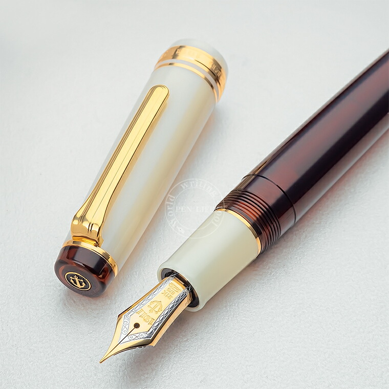 楽天市場】【S200】【SAILOR/セーラー】 限定 21金万年筆 透明軸