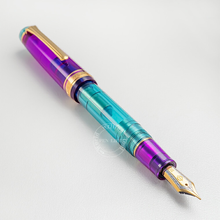 楽天市場】【S202】【SAILOR/セーラー】 限定 21金万年筆 透明軸