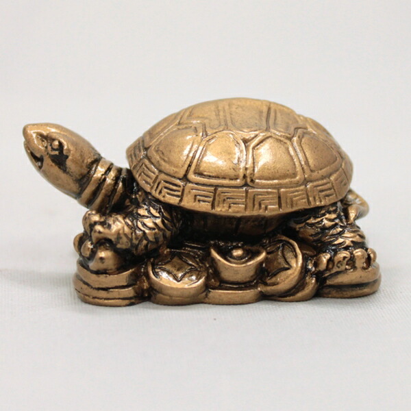 楽天市場】【11日まで10％OFFクーポン】 風水 亀 長寿 置物 縁起物