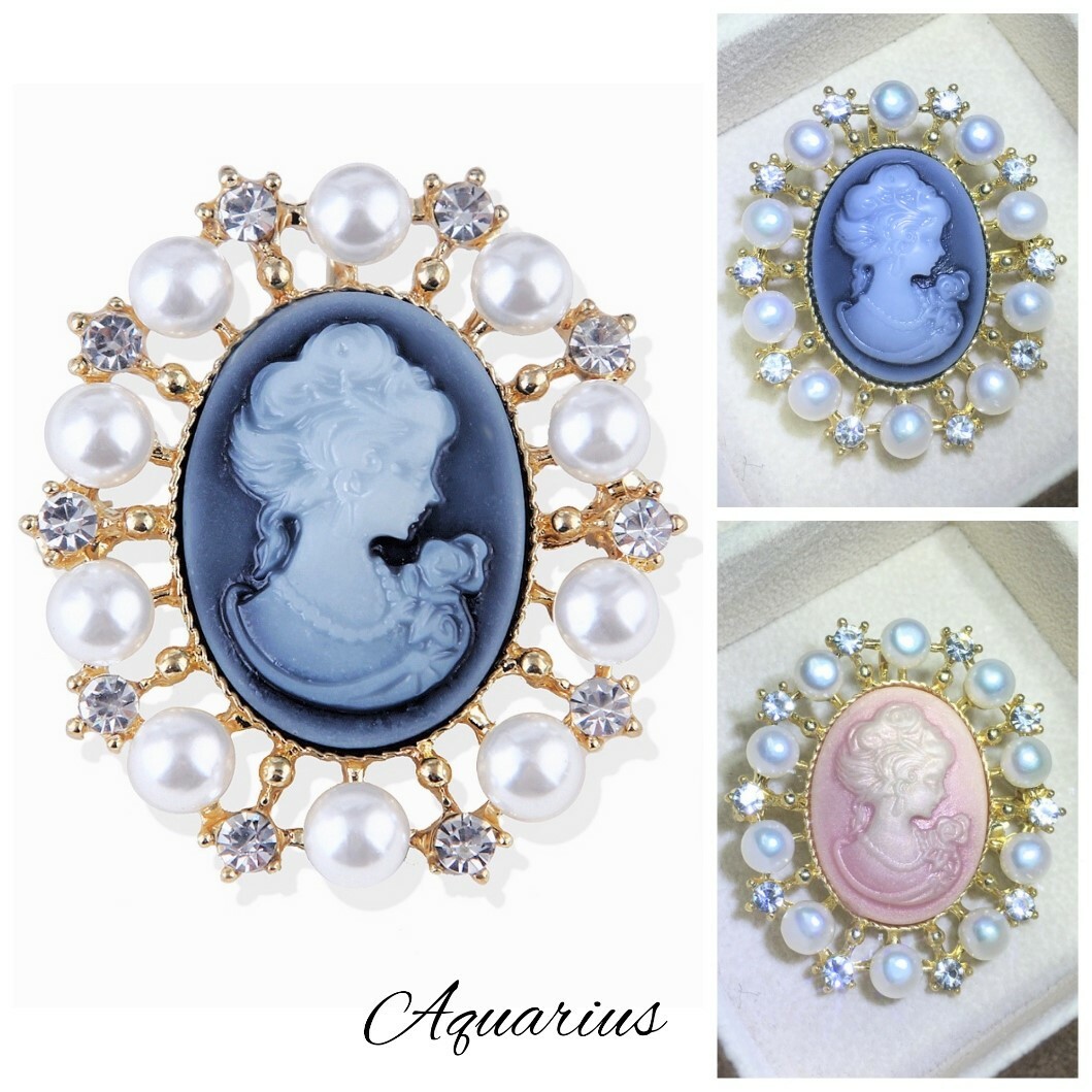 楽天市場】カメオ（ブローチ｜レディースジュエリー・アクセサリー