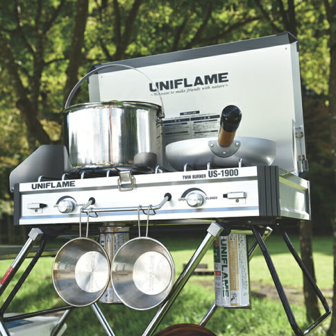 楽天市場】ユニフレーム ツインバーナー US-1900 610305 UNIFLAME