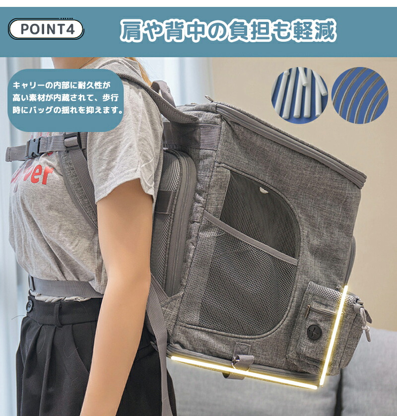 楽天市場】【640円オフクーポンでGET】ペットキャリー バッグ リュック