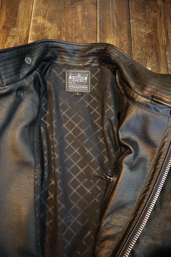 楽天市場】KADOYA カドヤ REP K'S LEATHER レザージャケット