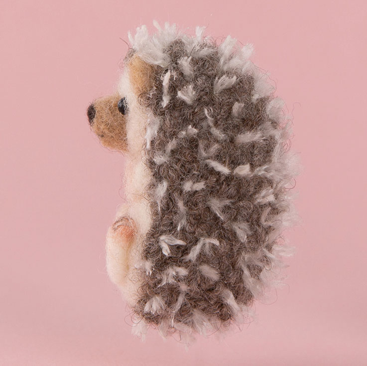 楽天市場】ハリネズミ兄弟のマスコット手作りキット フェルト手芸