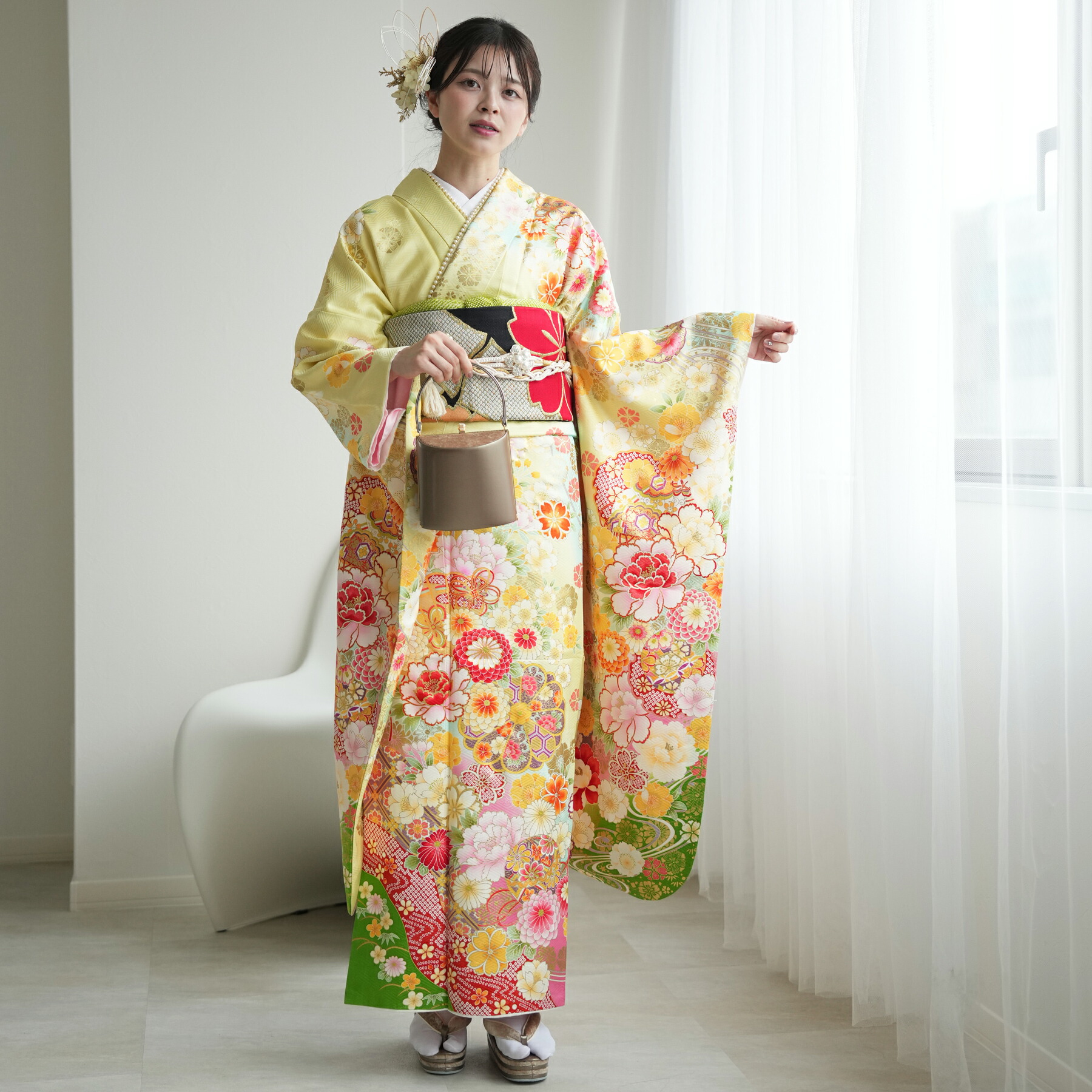 楽天市場】【レンタル】振袖 成人式 女性 振袖セット 着物 女 成人式