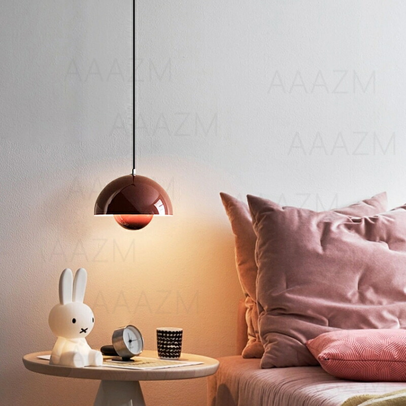 DAIKO ピンク 多面体デザイン ペンダントライト 3灯 DAIKO ピンク