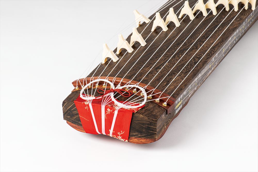 木製 筝 13弦 ゼンオン 木琴 13音 ZX13K 日本製 バチ付き 全音