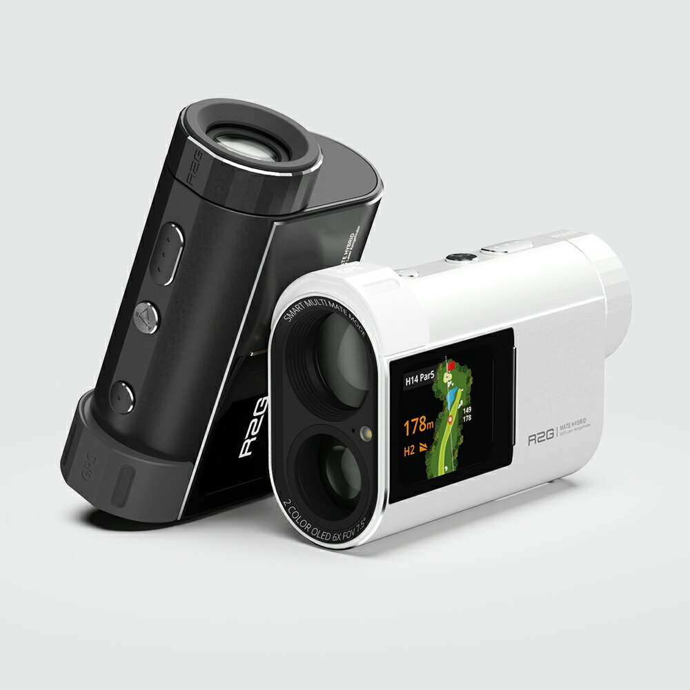 楽天市場】R2G ゴルフ用レーザー距離計 MATE HYBRID メイト