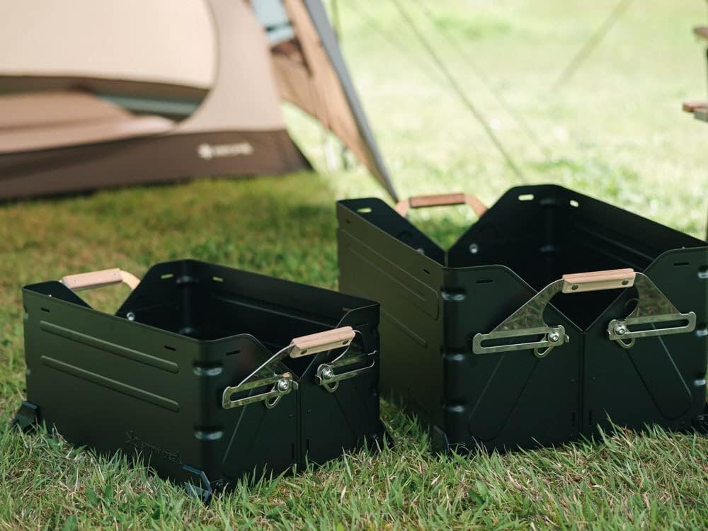 楽天市場】スノーピーク snow peak シェルフコンテナ 25 ブラック【FES