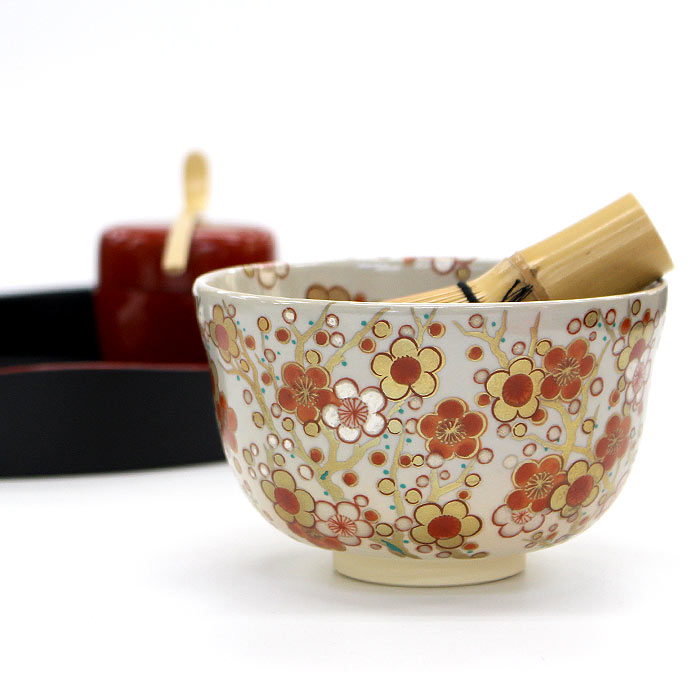 楽天市場】茶道具 抹茶茶碗 宮地英香作 御本手 梅林 お茶碗 日本製