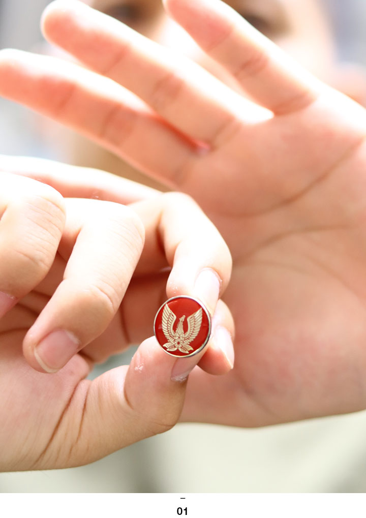 楽天市場】自衛隊 グッズ 陸自 陸上自衛隊高等工科学校 HTS 校章