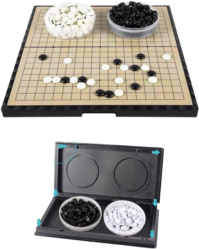 楽天市場】【楽天ランキング1位入賞】囲碁 ポータブル 囲碁盤