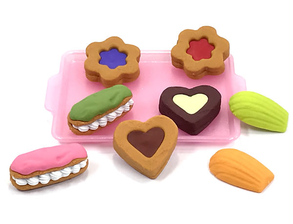 楽天市場】イワコー おもしろ消しゴム クッキーセット ER-BRI052