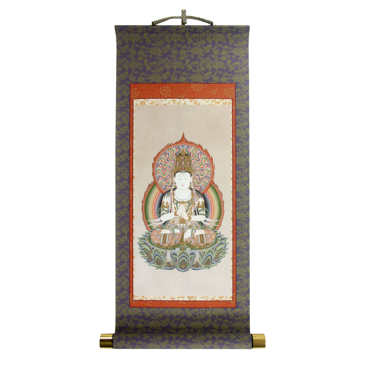 楽天市場】掛軸 掛け軸 模表装 大日如来 小型サイズ : 御朱印帳の