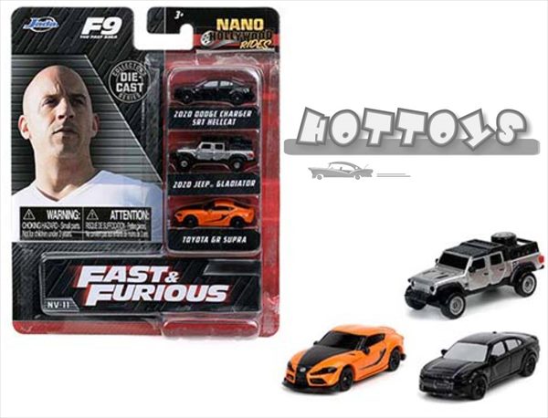 楽天市場】ワイルドスピード ミニカー 1/87 3台セット！JadaTOYS