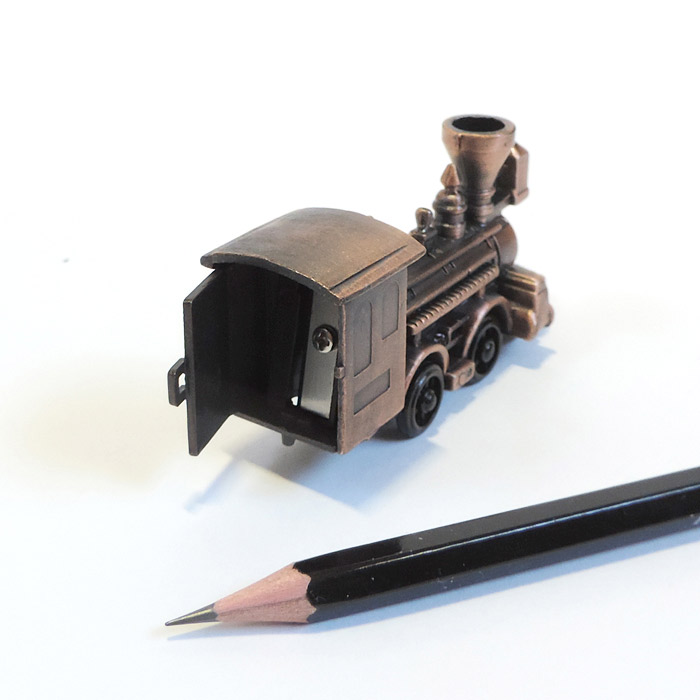 楽天市場】アンティーク鉛筆削り 鉄道 SL アンティークシャープナー