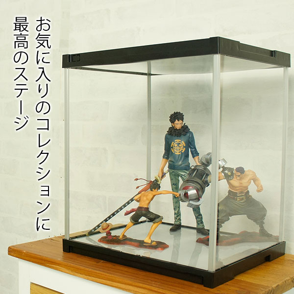 楽天市場】国産アクリルの透明感 コレクションケース J-STAGE （ミラー