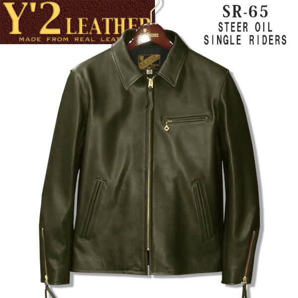 楽天市場】Y'2 LEATHER （ワイツーレザー）STEER OIL SINGLE RIDERS