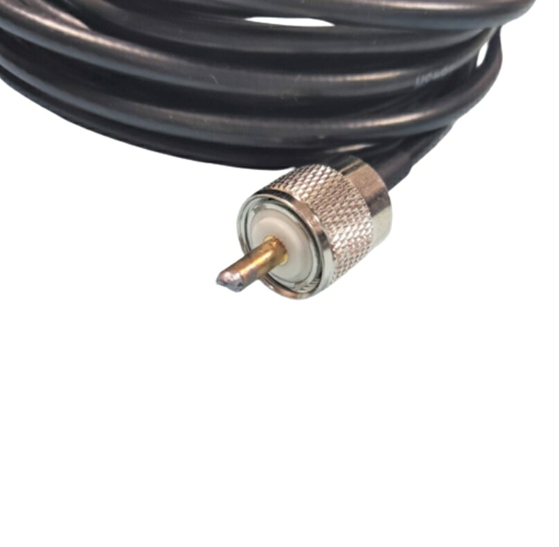 同軸ケーブル5個セット(グレーと黒) 同軸ケーブル5個セット(グレーと黒