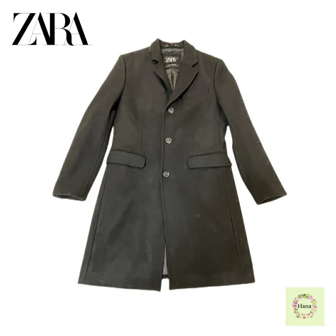 楽天市場】【中古】ZARA ザラ ロングコート チェスターコート アウター