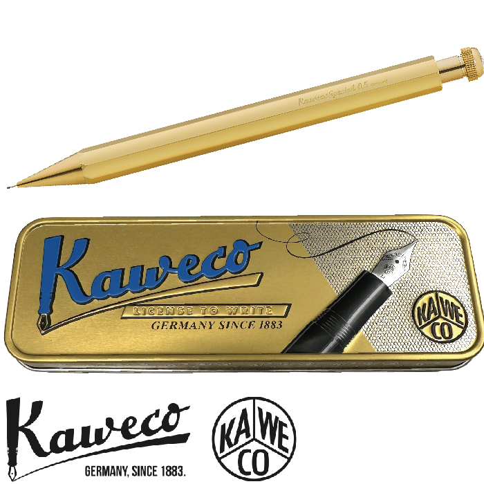 楽天市場】カヴェコ スペシャル ペンシル ブラス special KAWECO-PS-BR