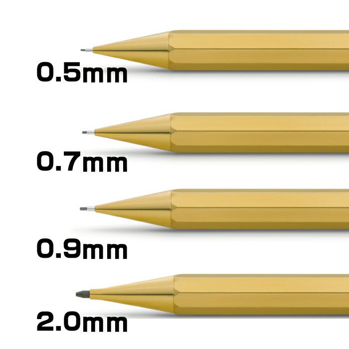 楽天市場】カヴェコ スペシャル ペンシル ブラス special KAWECO-PS-BR