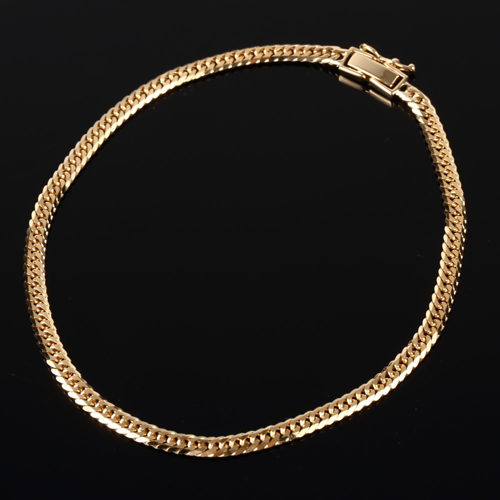 楽天市場】＼楽天ランキング1位／ 18金 喜平 アンクレット 6面ダブル