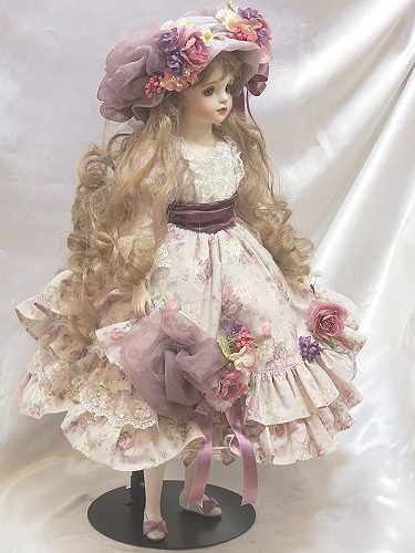 楽天市場】若月まり子 創作ビスクドール「ジュリエンティーヌ」若月