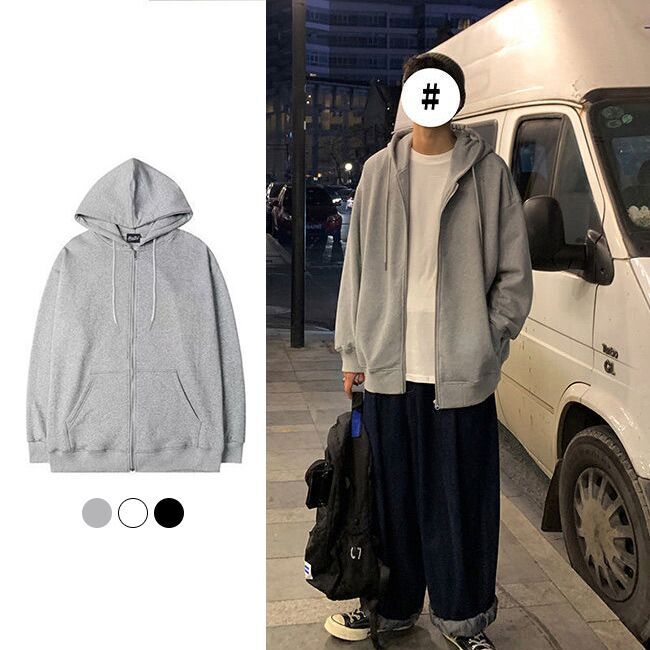 楽天市場】パーカー 前あきパーカー ジップパーカー メンズ トップス