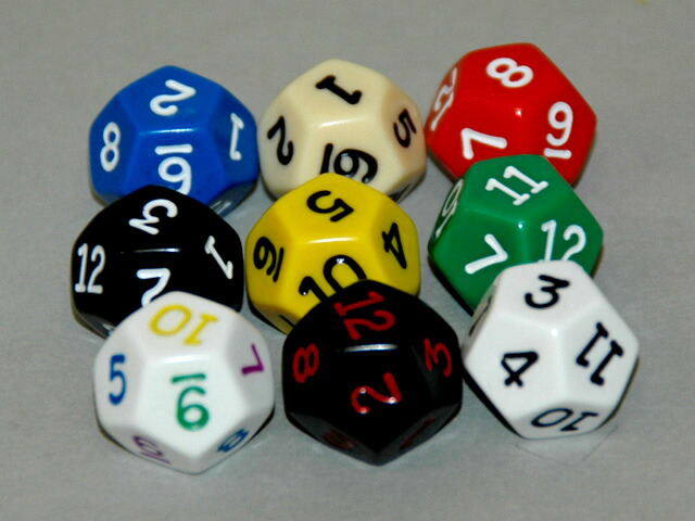 楽天市場】12面ダイス : EDA GARAGE