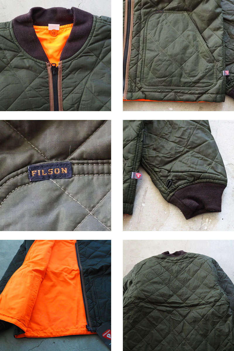 楽天市場】FILSON フィルソン キルティングジャケット イーグル