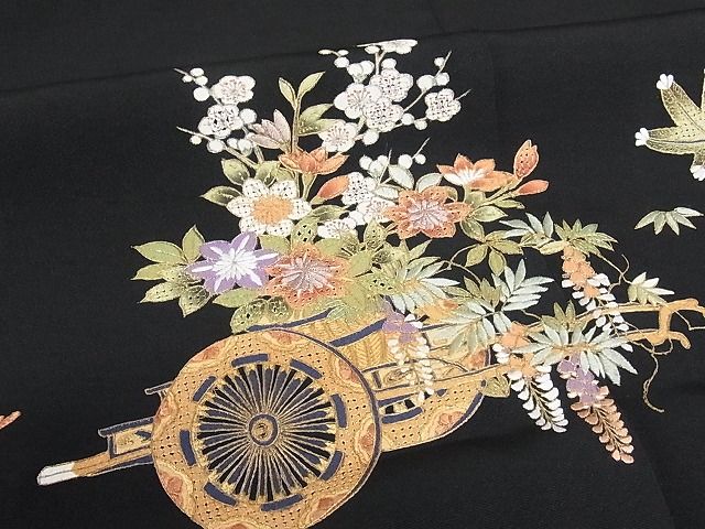 楽天市場】平和屋-こころ店□豪華黒留袖 中国三大刺繍 汕頭刺繍