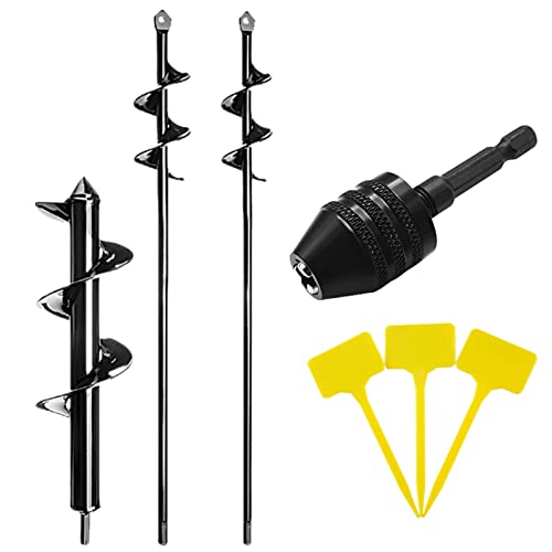 楽天市場】heizi アースドリル アースオーガー 園芸用 ドリル 支柱