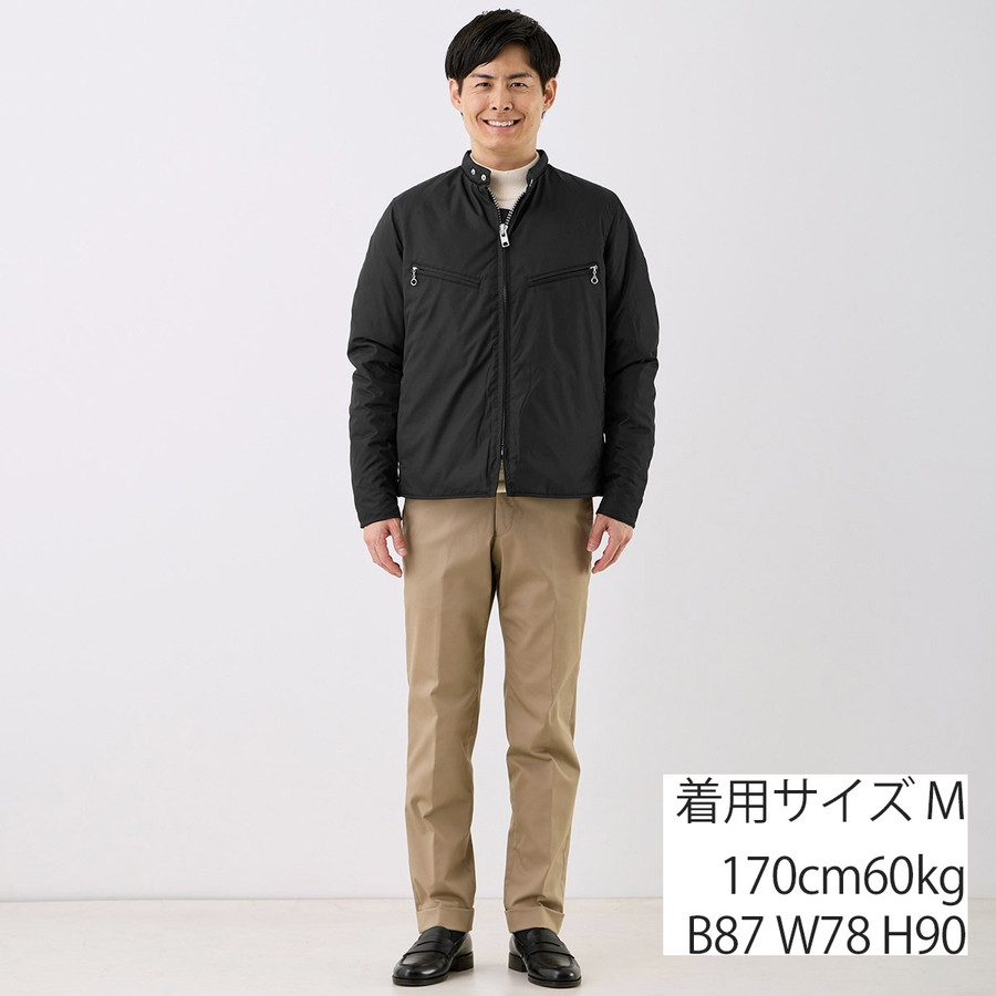 楽天市場】ショット タイオン シングルライダースダウンジャケット