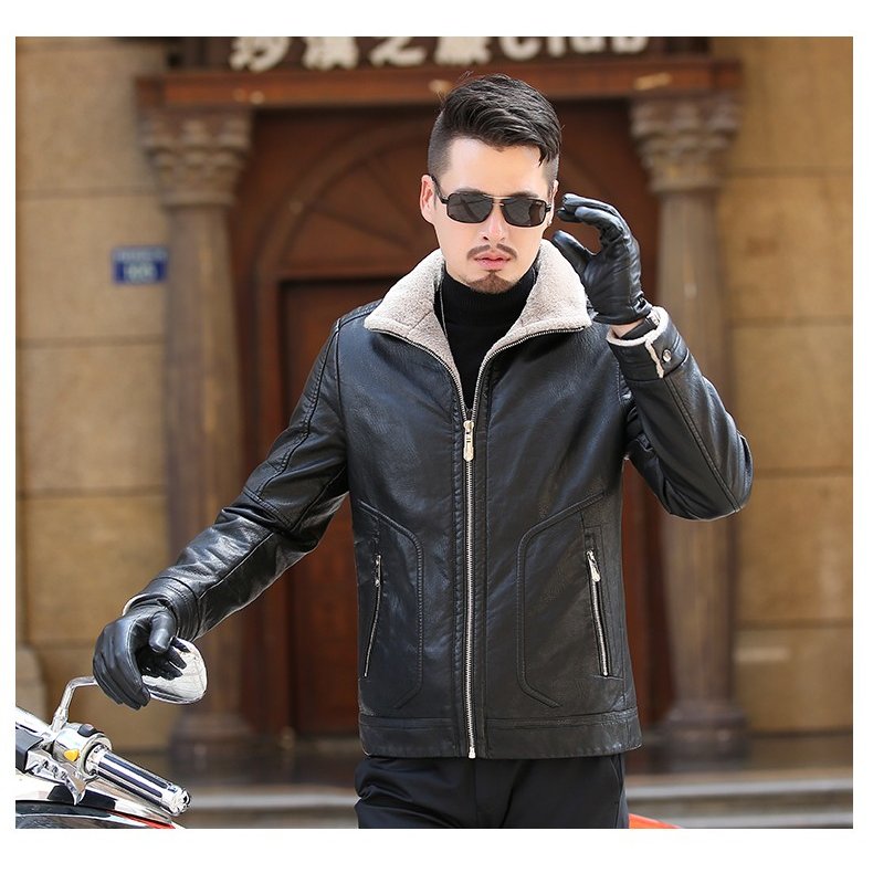 楽天市場】冬定番☆高級感溢れる 本革 羊革 レザージャケット 男性用