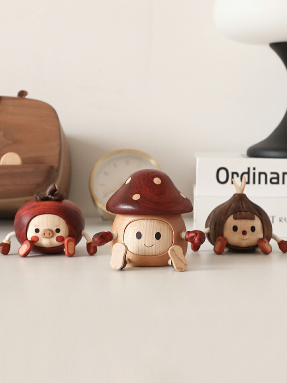 楽天市場】【ニクちゃん】癒し グッズ 木のおもちゃ かわいい