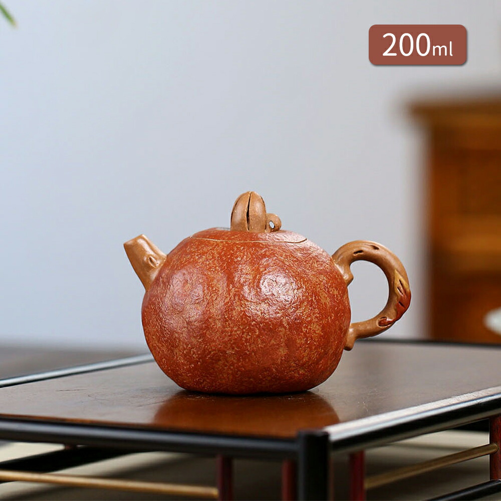 中国 紫砂 朱泥 急須 茶壷 V R6304