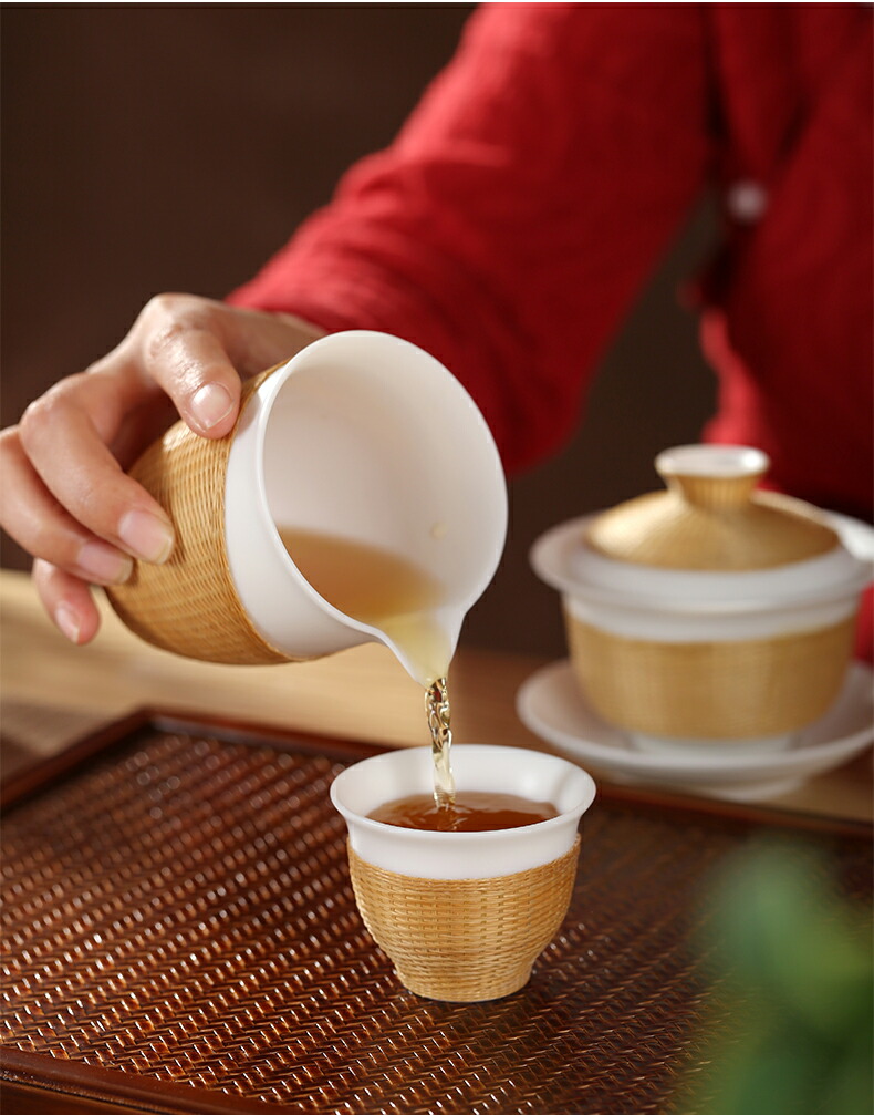 中国 清時代 珊瑚釉竹紋小杯2点 中国茶器 送料込み0315 中国 清時代