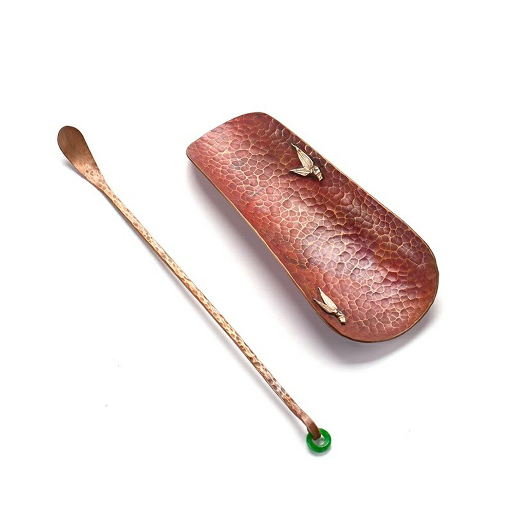 楽天市場】煎茶道具 銅製 茶合 茶味 さごう 茶杓 茶量 茶匙 彫刻 お茶