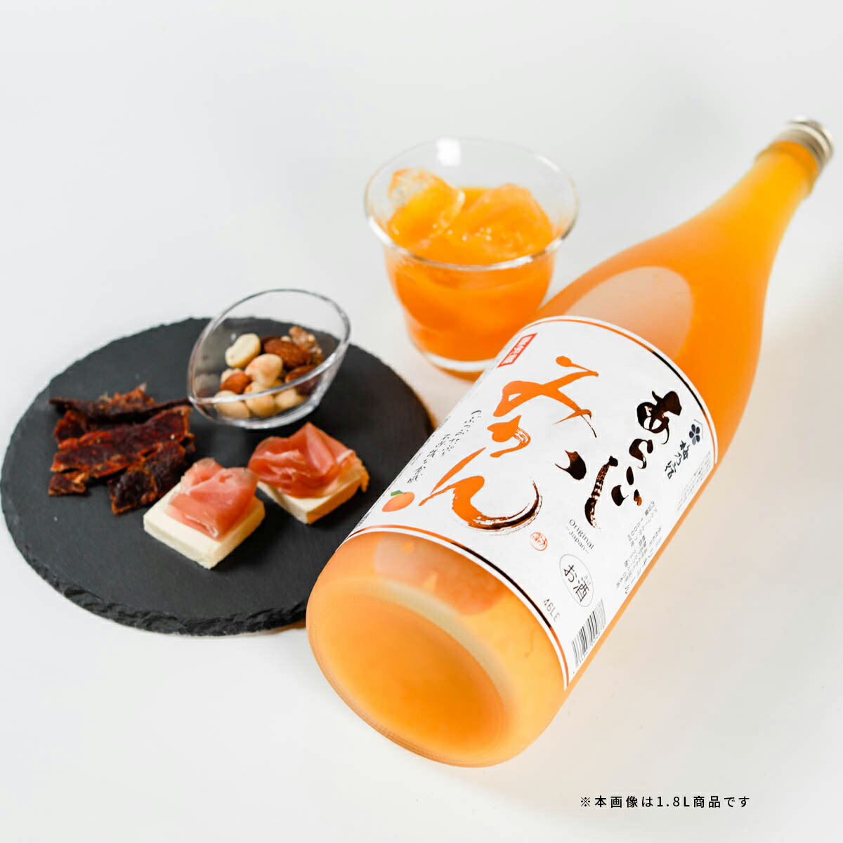 もえ 梅乃宿 あらごしみかん2本、みっく酒2本、もも2本 計6本セット