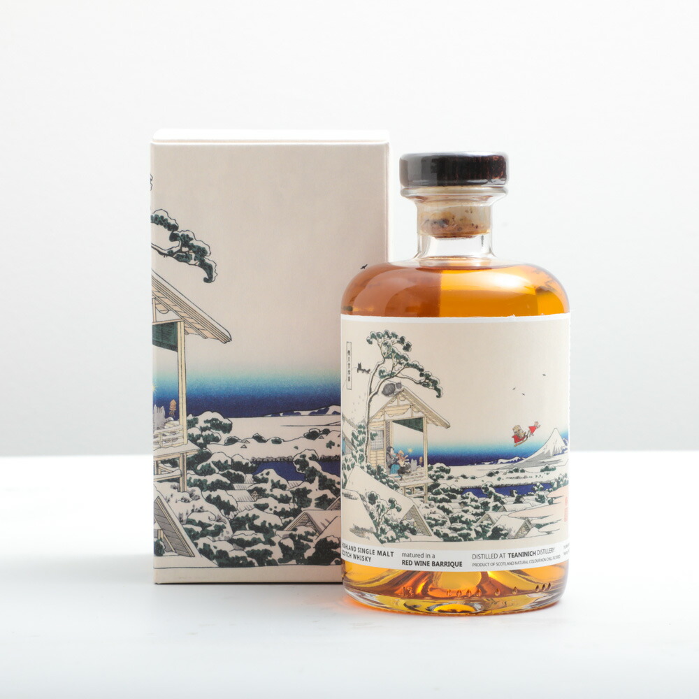 ウイスキーファインド 浮世絵 礫川雪ノ旦 ティーニニック 12年 500ml