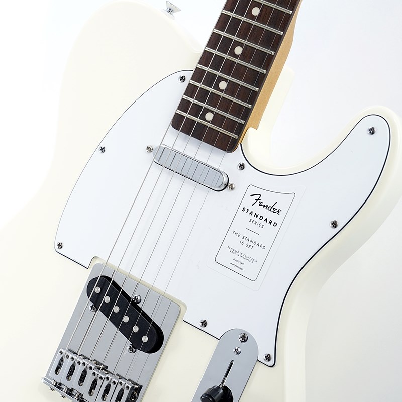 楽天市場】Standard Telecaster (Olympic White/Laurel) Fender