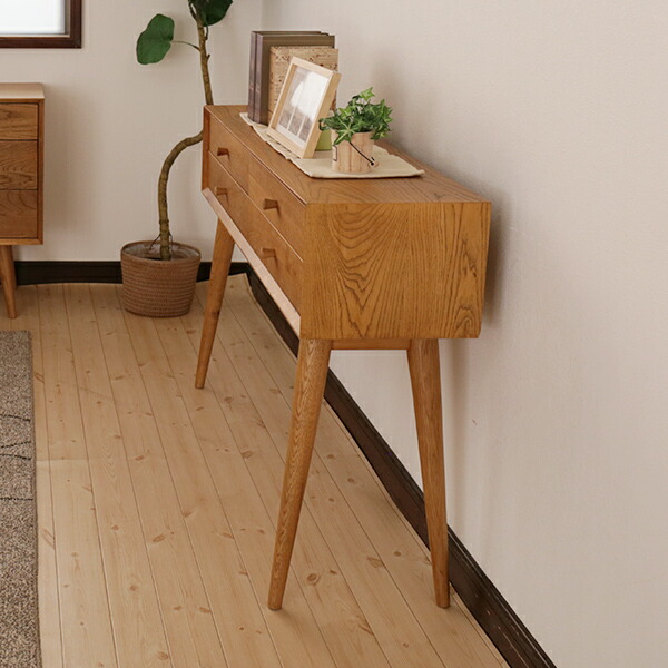 コンソールテーブル ナチュラル Re:CENO product コンソールテーブル