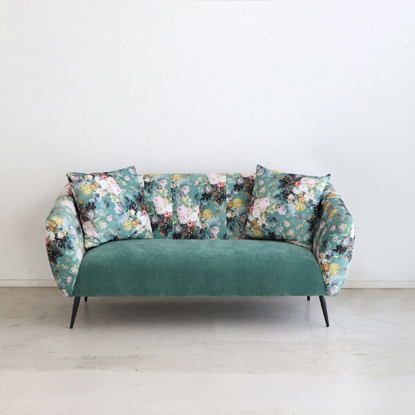首都圏送無料〜80's アンティーク 花柄 ソファ 2台目 エスハウス